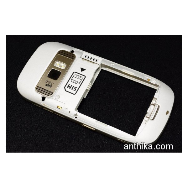 Nokia C7 Kasa Original Middle Frame White Used