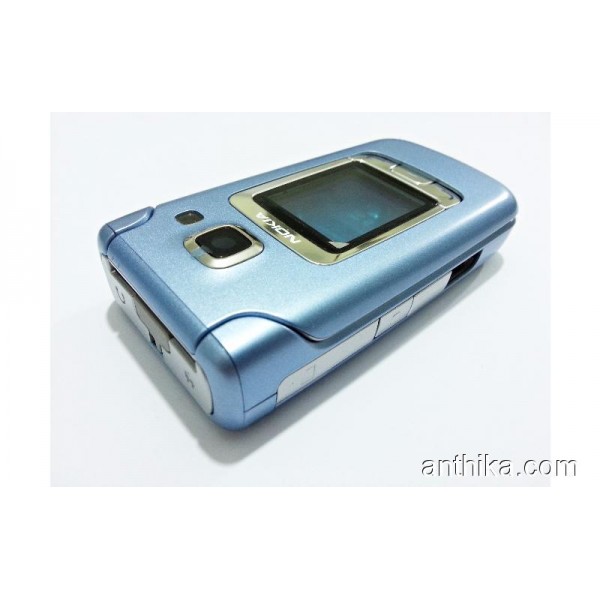 Nokia 6290 Orjinal Full Kasa Kapak Housing Cover Blue