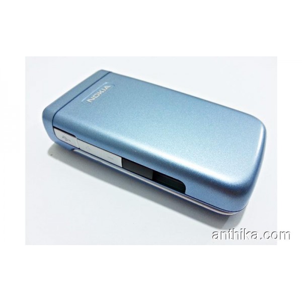 Nokia 6290 Orjinal Full Kasa Kapak Housing Cover Blue