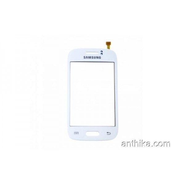 Samsung Galaxy Young S6310 Dokunmatik Cam Beyaz Or...