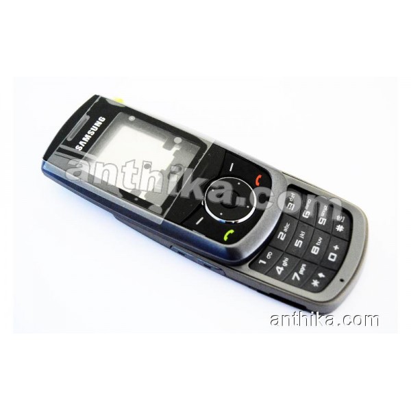 Samsung M600 Kapak Kasa Tuş High Quality Full Housing Navy Blue New