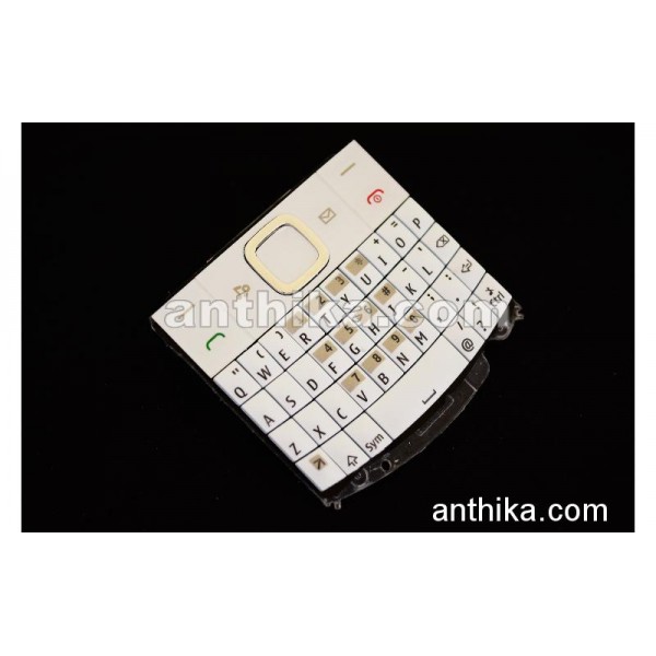 Nokia X2-01 Tuş High Quality Keypad White New