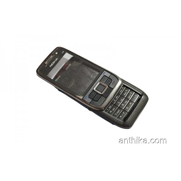 Nokia E66 Kapak Kasa Kalite Full Housing Gray New