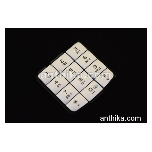 Nokia N93 Tuş Original Numeric Keymay Latin Silve...