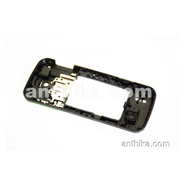 Nokia 5000 Kasa Kapak Orginal Middle Cover Camera Cover Black Green