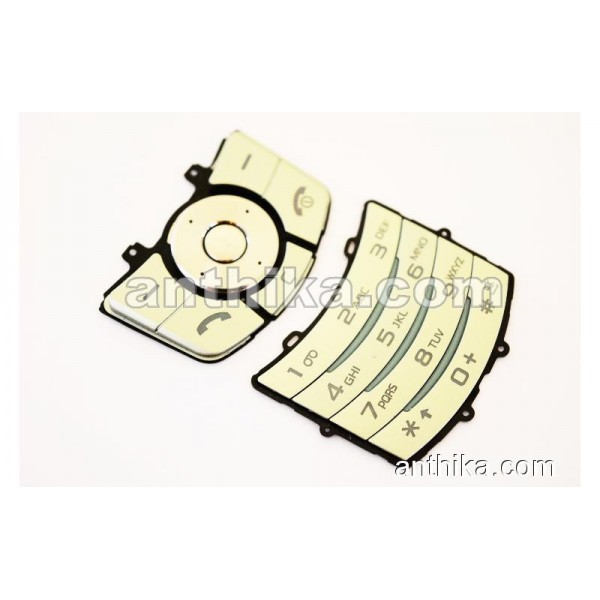 Samsung L760 Tuş Original Keypad Green New