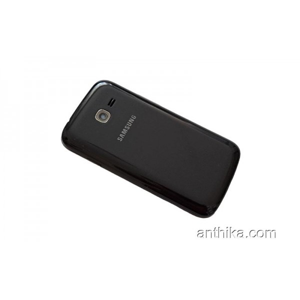 Samsung S7260 S7262 Kasa Kapak Beyaz Galaxy Star Siyah