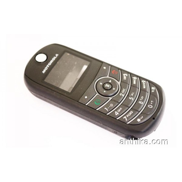 Motorola C139 Kapak Kasa Tuş Original Housing Bla...