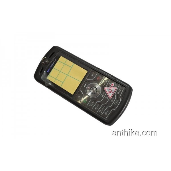 Motorola L7 Kapak Kasa Tuş Siyah Full Housing New