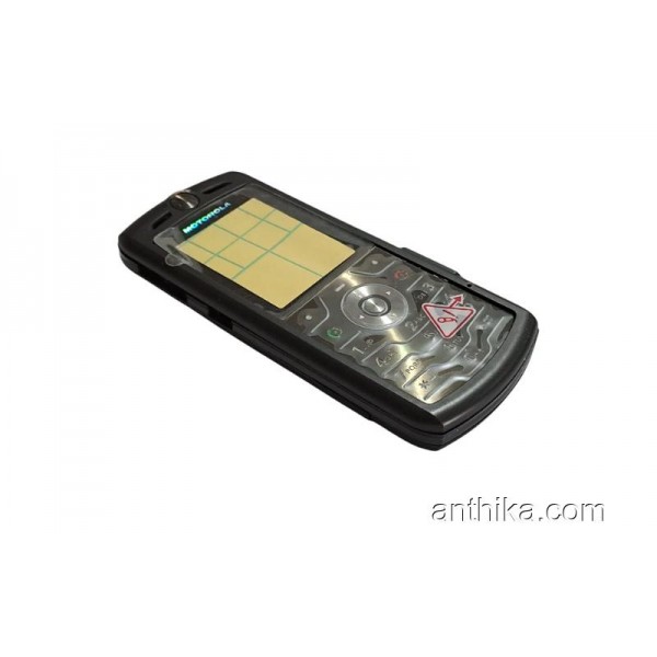 Motorola L7 Kapak Kasa Tuş Siyah Full Housing New