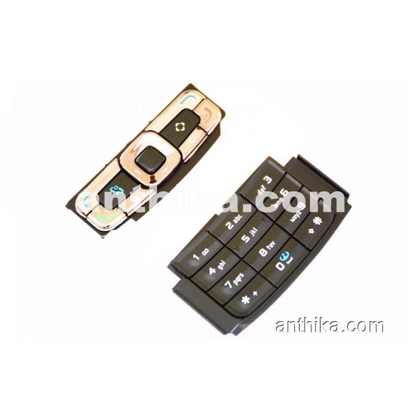 Nokia N95 8GB Tuş Original Keypad Black New