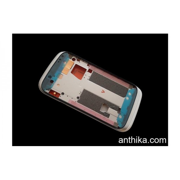 Htc Desire X Desire V Kapak Kasa Original Full Body Cover White Orange
