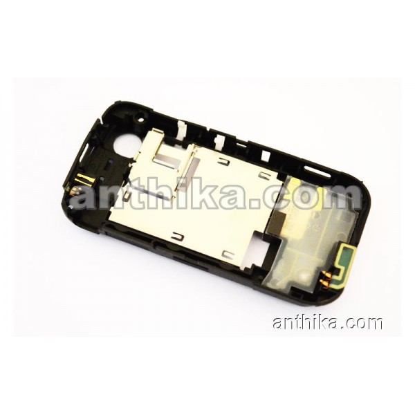Nokia 5300 Kasa Buzzer Original Middle Cover Middle Frame Black New