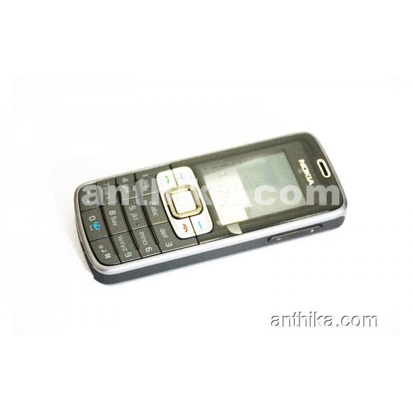 Nokia 3109 Classic Kapak Kasa Tuş Original Housing Grey New