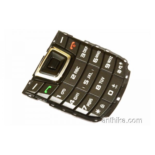 Samsung C3212 Tuş Orjinal Keypad Black New