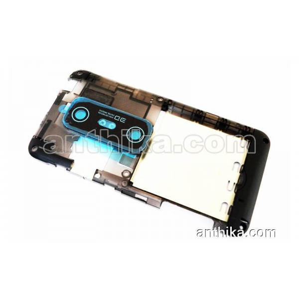 Htc Evo 3D Kasa Original Middle Cover Black New 74...