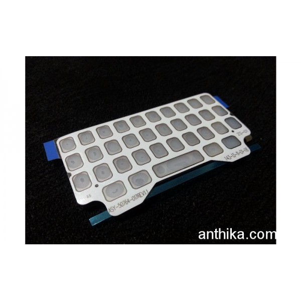 Blackberry Q5 Tuş KVK Depodan Orjinal Keypad White ASY-50764