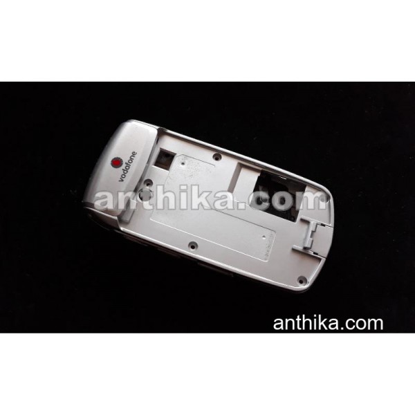 Samsung Z400 Kapak Kasa Tuş Original Full Housing Silver Used