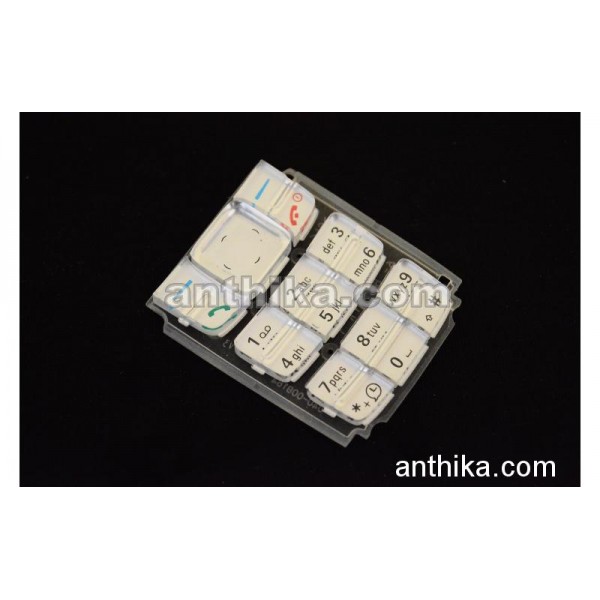 Nokia 1600 Tuş Original Keypad White New