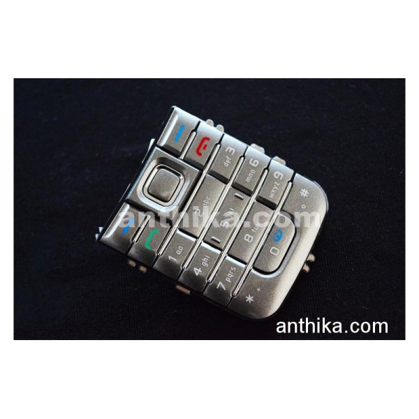 Nokia 6233 Tuş High Quality Keypad Gray New