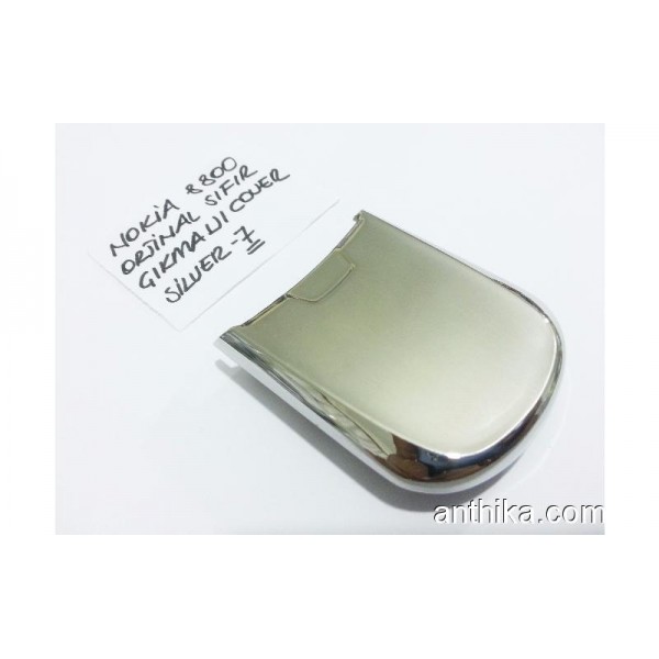 Nokia 8800 Tuş Çerçeve Orjinal Keypad UI Frame Silver - 7