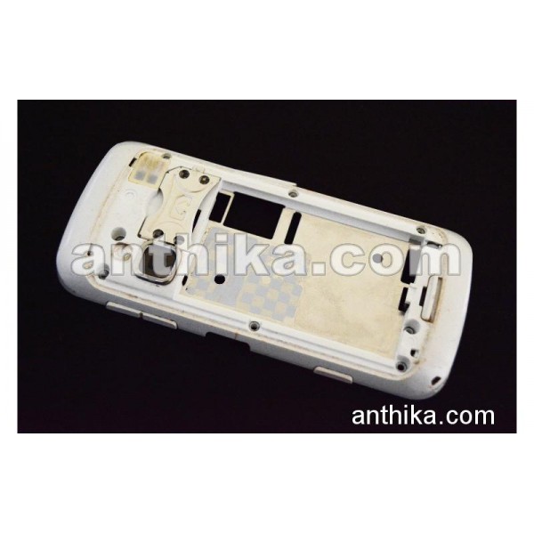 Nokia C6 C6-00 Kasa Original Middle Cover White Us...