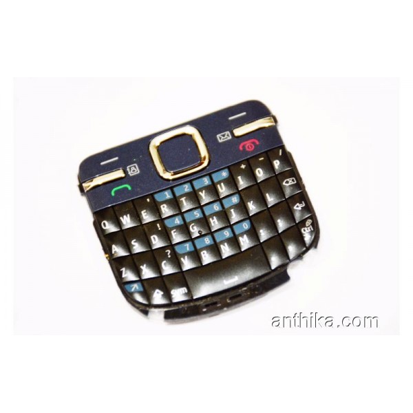 Nokia C3-00 Tuş Orjinal Keypad Navy Blue New