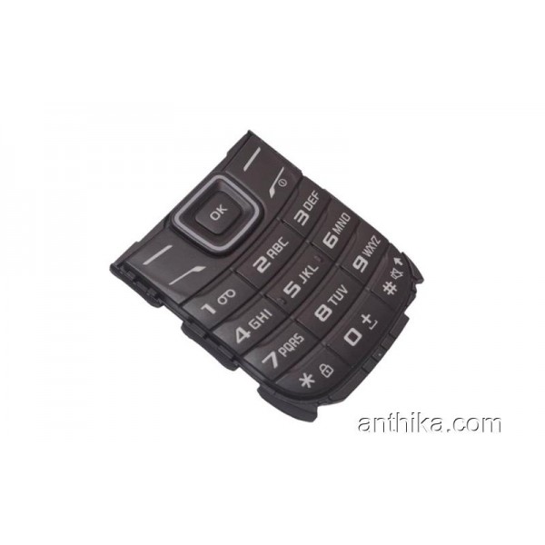 Samsung E1200 E1205 Tuş Original Keypad Black New
