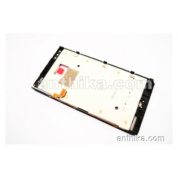 Nokia Lumia 920 Ekran Çerçeve Çıta Flex Original Front Housing Black New