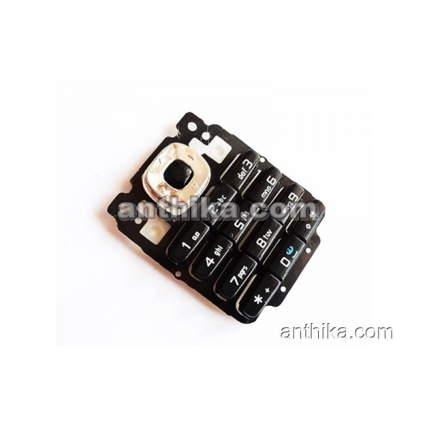 Nokia 6030 Tuş Original Keypad Black Used