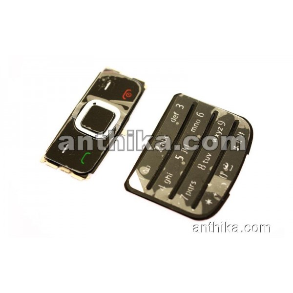 Nokia 6700 Classic Tuş High Quality Keypad Black ...