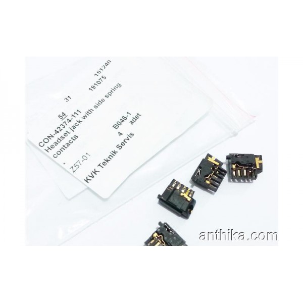 Blackberry 9380 Curve Kulaklık Soketi KVK Depodan Headset Jack CON-42374
