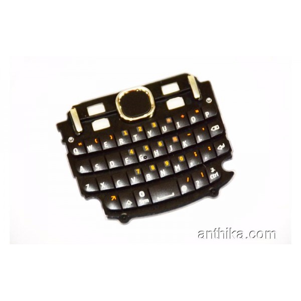Nokia 200 Asha Tuş Orjinal Keypad Black New