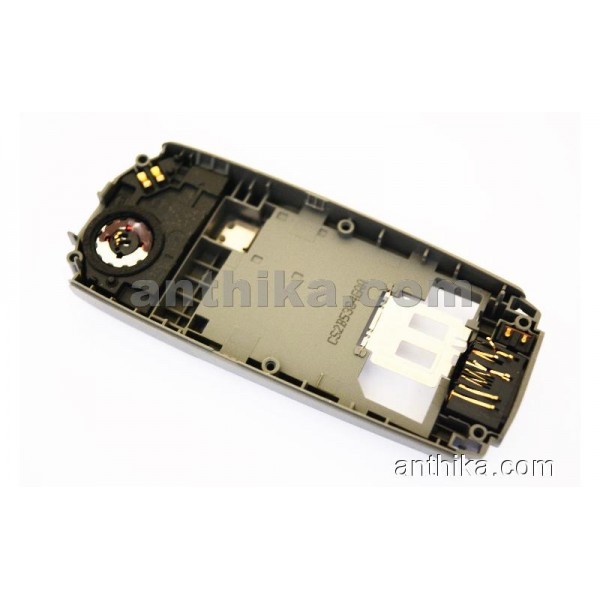 Nokia 1600 Kasa Anten Buzzer Speaker Mic Original Middle Cover Grey New