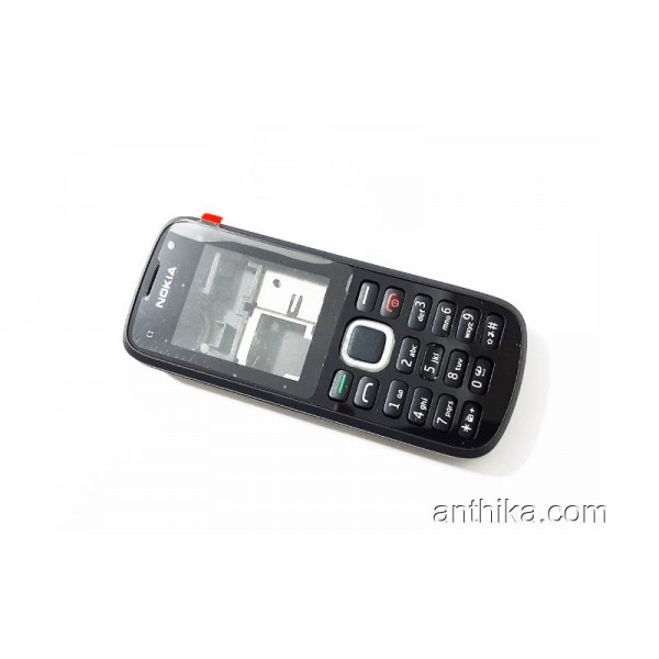 Nokia C1-02 Kapak Kasa Tuş High Quality Full Hous...