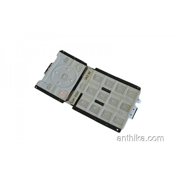 Samsung X520 Tuş Original Keypad Black New