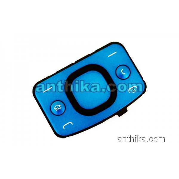 Nokia 6700 Slide Tuş Orjinal Keypad Blue New 9790...