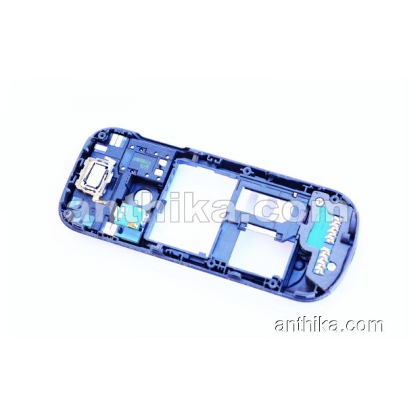 Nokia 3720 Kasa Anten Buzzer Şarj Soketi Original Middle Cover Used - 4