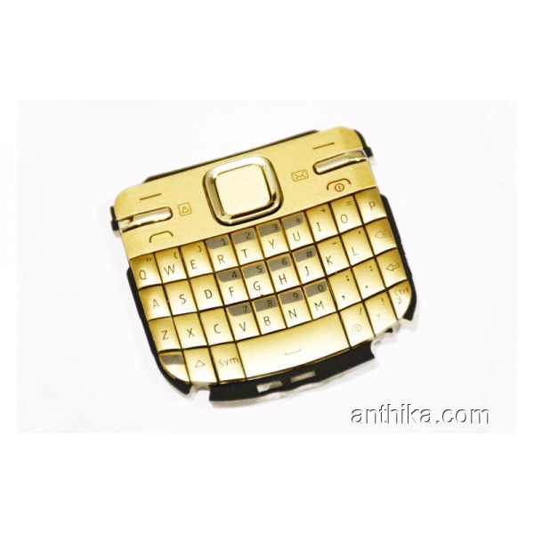 Nokia C3-00 Tuş Orjinal Keypad Gold New