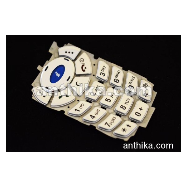 Samsung A800 Tuş High Quality Keypad Silver New
