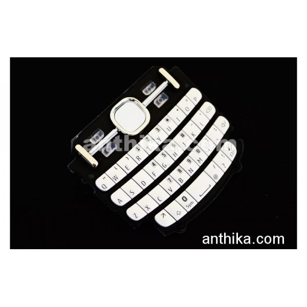 Nokia Asha 200 201 Tuş High Quality Keypad White ...