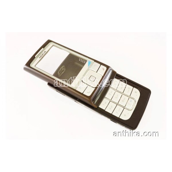 Nokia 6270 Kapak Kasa Tuş High Quality Housing Brown New