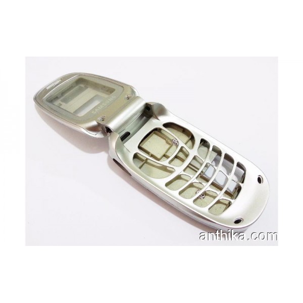 Samsung E310 Kapak Kasa A++Kalite Housing Silver