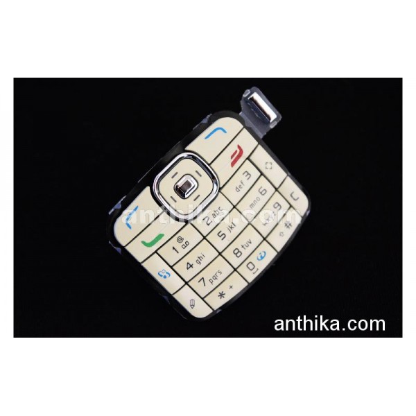 Nokia N70 Tuş High Quality Keypad Chreme New