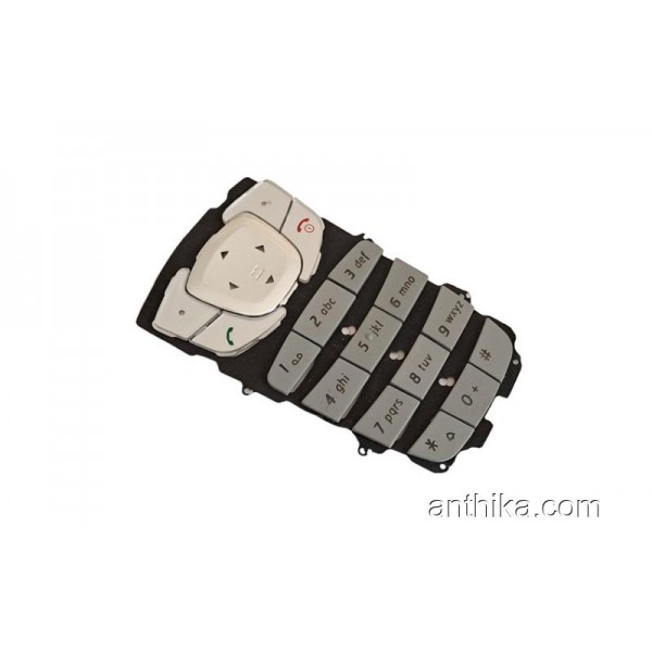 Siemens CF62 CF63 Tuş Original Keypad Silver Gray...