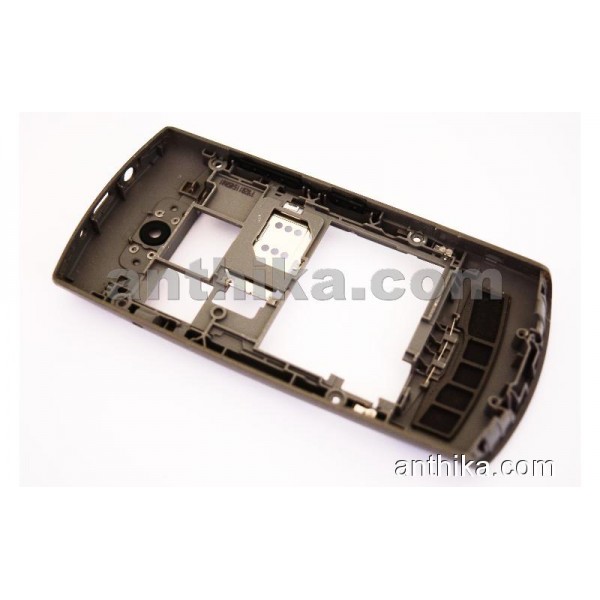 Nokia Asha 303 Kasa Original Middle Cover Grey Used
