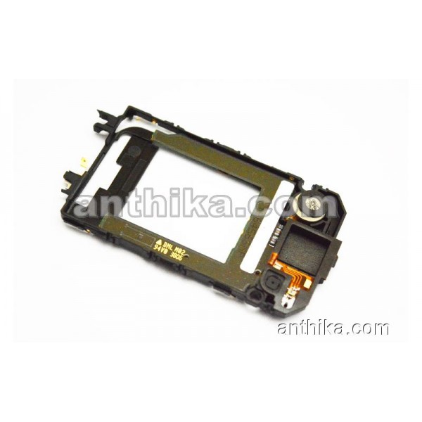 Nokia 7390 Tuş Board Ekran Çerçeve Original Display Frame Black New