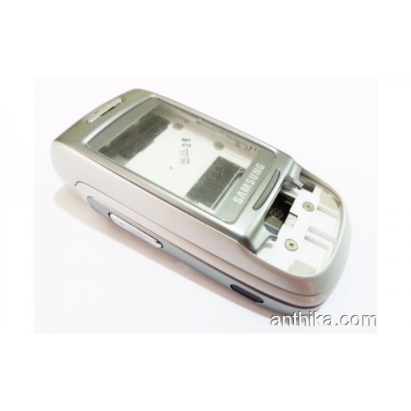 Samsung D500 Kapak Kasa Orjinal Housing Silver