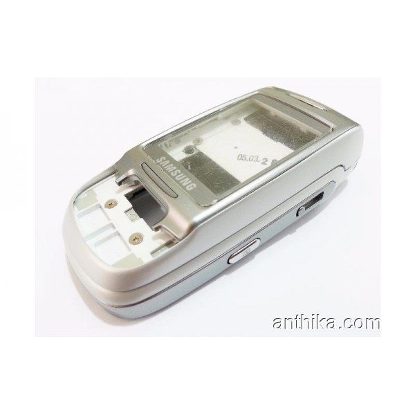 Samsung D500 Kapak Kasa Orjinal Housing Silver