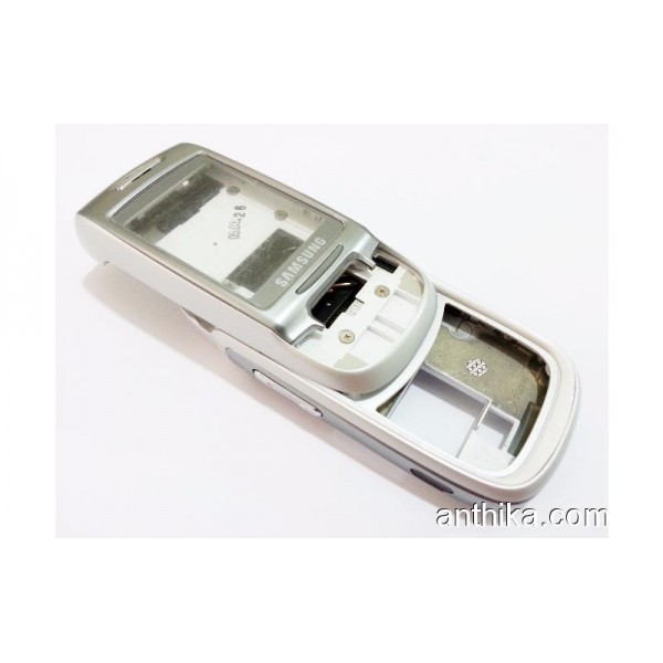 Samsung D500 Kapak Kasa Orjinal Housing Silver